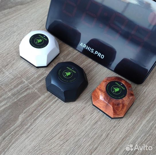 Кнопки вызова официанта модель Бургер и табло