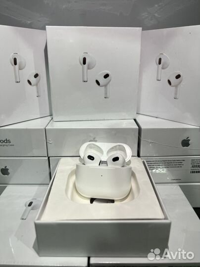 Беспроводные наушники apple airpods 3
