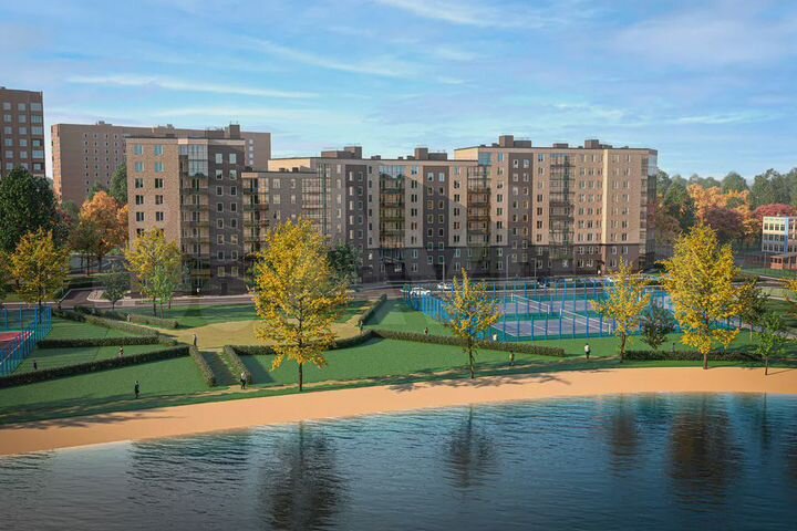 1-к. квартира, 33,6 м², 5/9 эт.