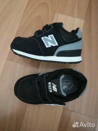 Кроссовки new balance 574 черные