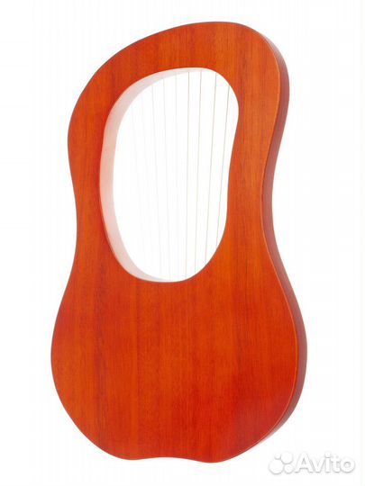 Лира 10 струн оранжевая