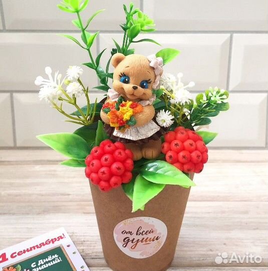 Мини букет из мыла 