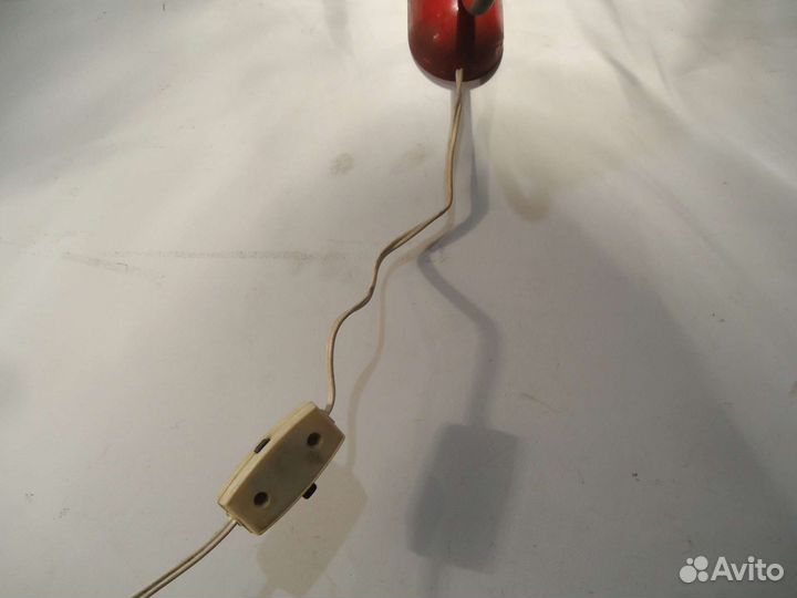 Винтажное настенное бра периода СССР в интерьер