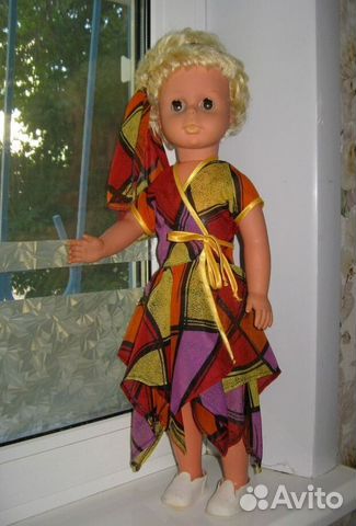 Кукла гдр номерная 60 см красивая
