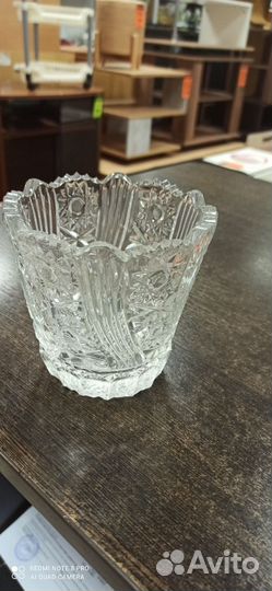 Б-7 Ваза хрустальная 6099