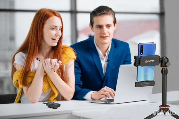 Беспроводная микрофонная система Boya BY-WM4 PRO-K