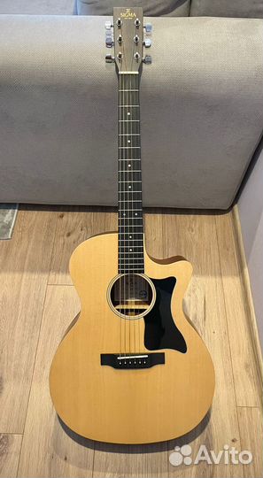 Электроакустическая гитара Sigma GMC-STE, с топом