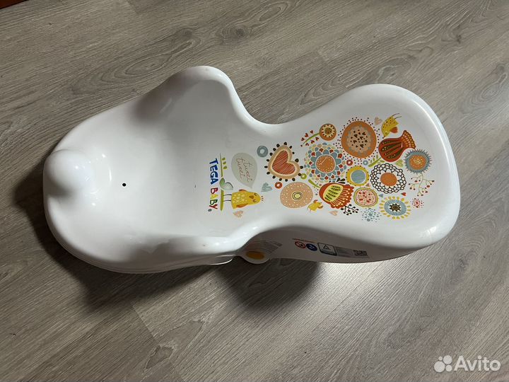 Ванночка для купания с горкой