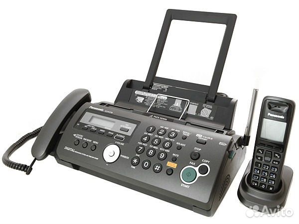 Факс Panasonic KX-FC278RU с радиотрубкой, бу