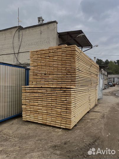 Доска обрезная 1 сорт 25х100 опт и розница