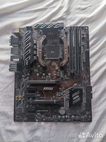 Материнская плата am4 b450