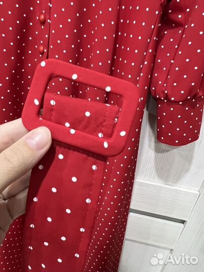Платье красное 42 - 44
