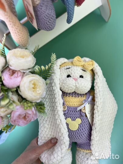 Плюшевый зайка