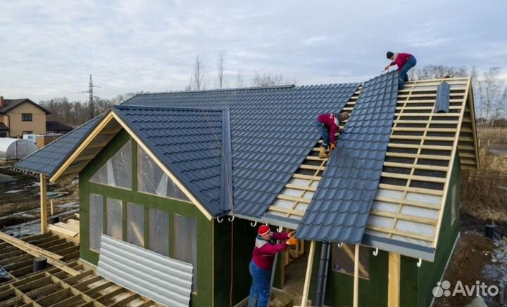 Металлочерепица Бюджетный вариант экономия
