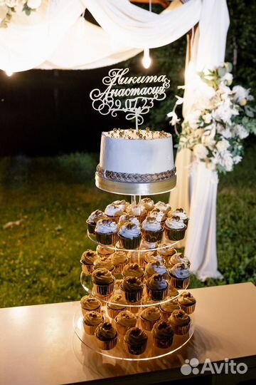 Подставка для торта и капкейков,тортница