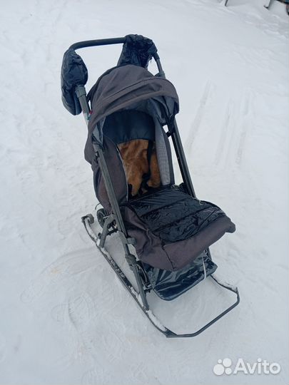 Коляска санки