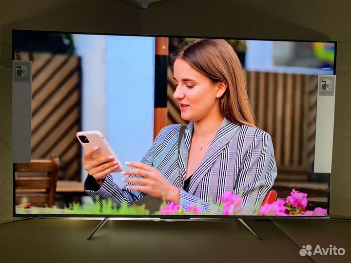 Огромный qled 165 см TCL 120 Гц DLG