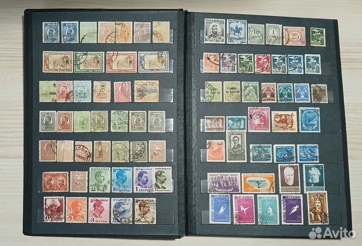Альбом с марками Румынии
