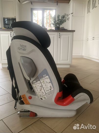 Детское автокресло britax romer 9-36 isofix