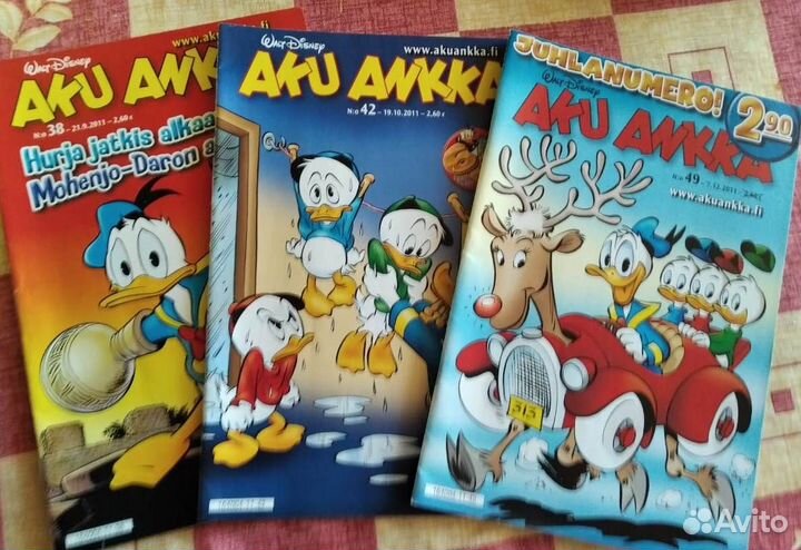 Комиксы из 90 - х на разных языках