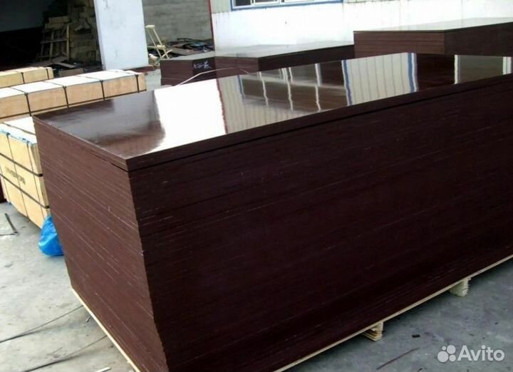 Фанера ламинированная б/у