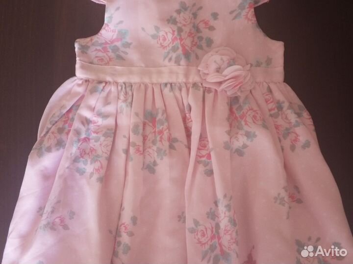 Платье детское 3-6 месяцев