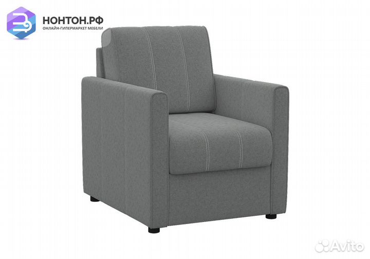 Кресло Рим серое