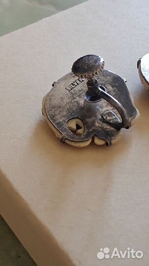 Винтажные серьги Тошикане,Япония.,Слоники