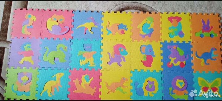 Коврик пазл