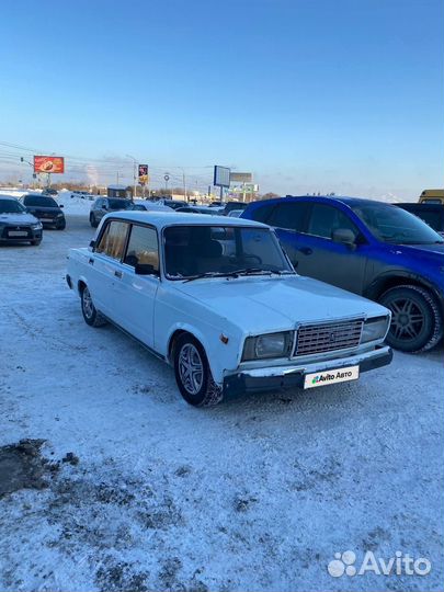 ВАЗ 2107 1.5 МТ, 1996, 100 000 км