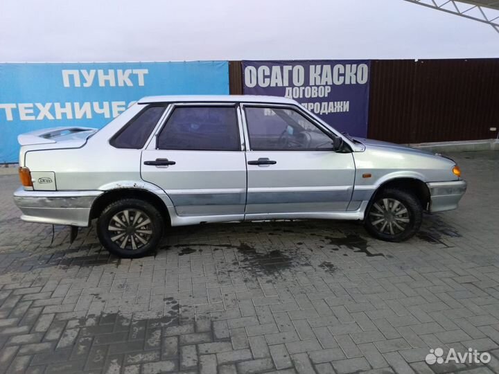 ВАЗ 2115 Samara 1.5 МТ, 2002, 204 680 км
