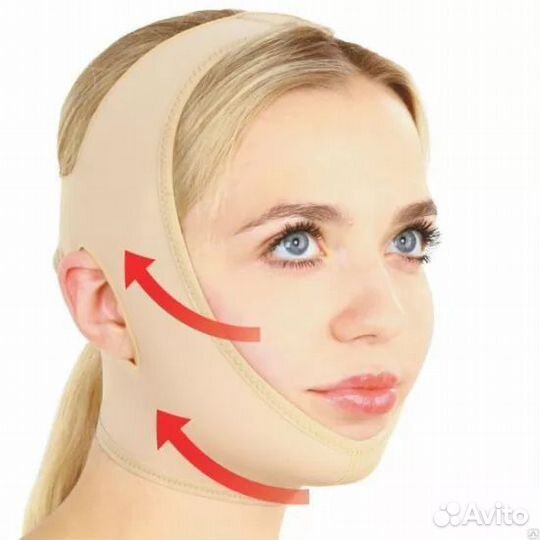 Маска-Бандаж для коррекции контура лица и морщин