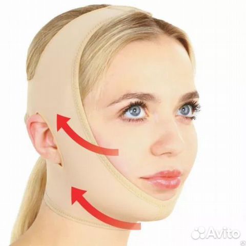 Маска-Бандаж для коррекции контура лица и морщин