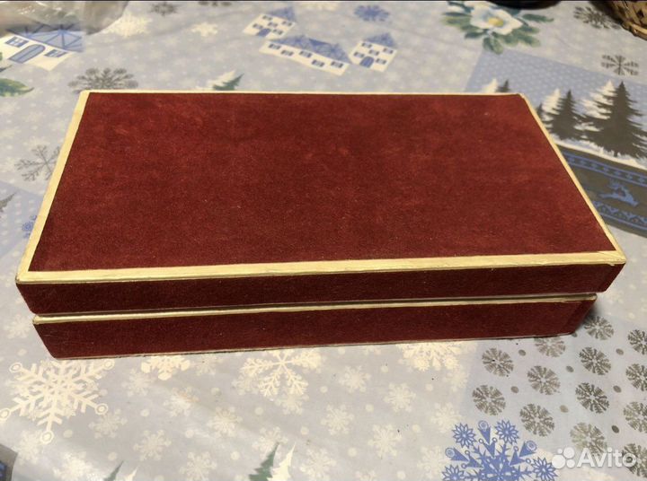 Мельхиоровые ложки. Набор 12 предметоа