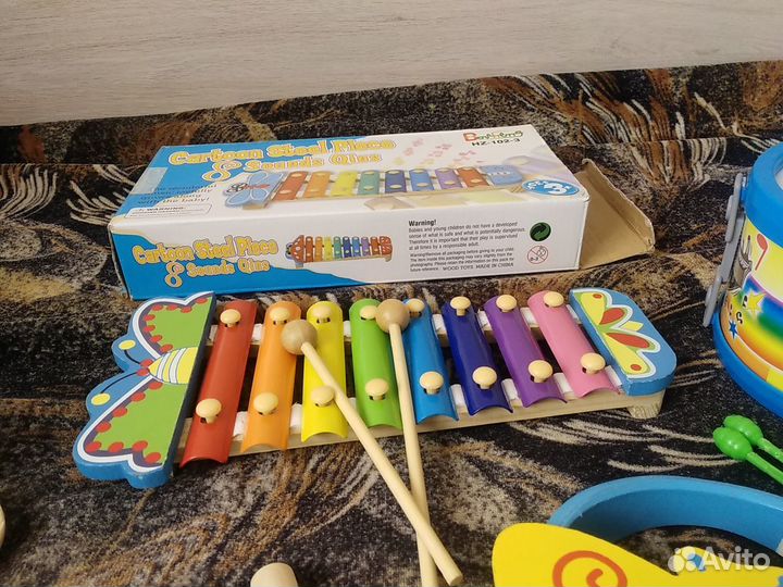 Музыкальные инструменты 10 шт