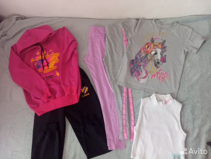 Вещи пакетом для девочки