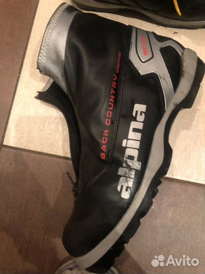 Ботинки лыжные Alpine NNN BC для бэккантри