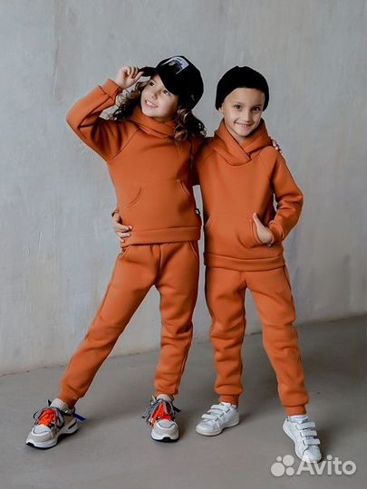 Детский костюм из футера с начёсом