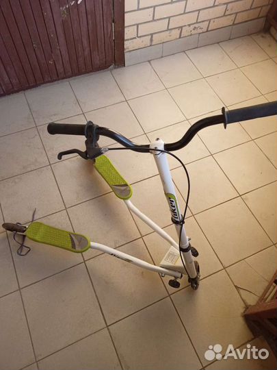 Самокат трехколесный взрослый fliker