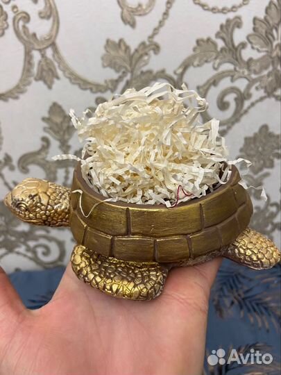 Кашпо фигурка из гипса и бетона