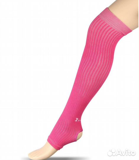 Гетры для танцев indigo, х/б, 50 см лв3 фуксия