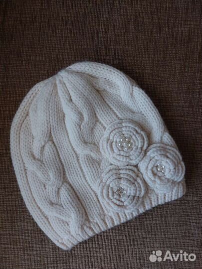 Осенняя шапочка для девочки