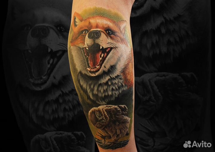 Художественная татуировка, перекрытие