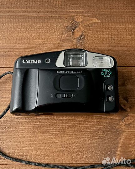 Canon Prima BF 7 пленочный фотоаппарат