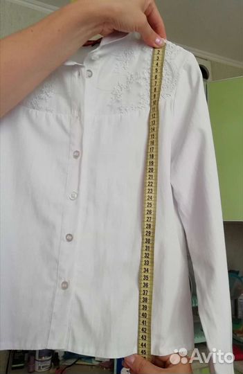 Блузка школьная 140
