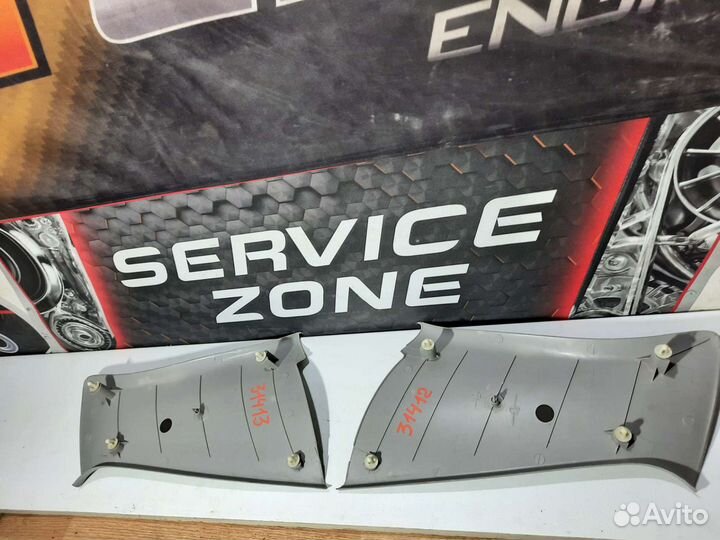 Обшивка стойки задней верхняя R и L Daewo Matiz