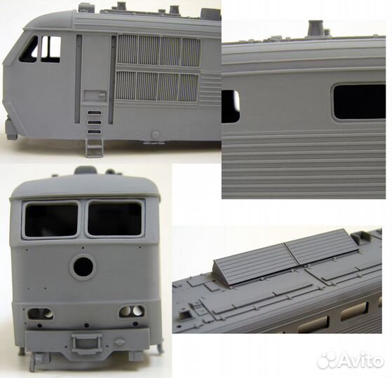 Железная дорога Электровоз чс-6 набор но 1/87