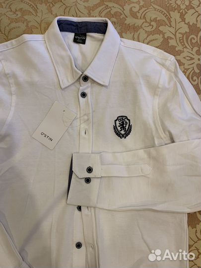 Рубашка на мальчика размер 164 маломерит