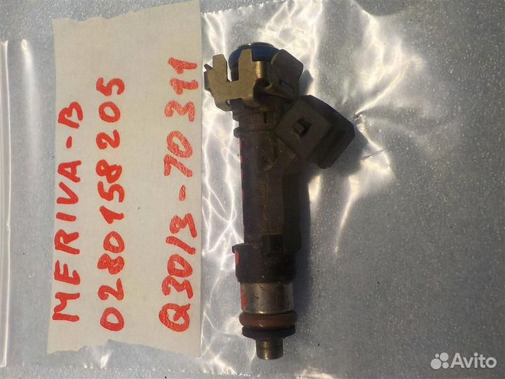 Форсунка инжекторная электрическая Opel Meriva B