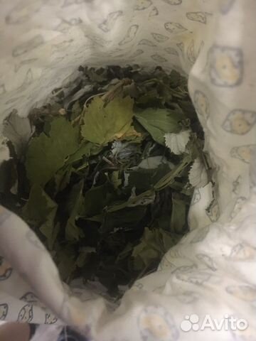 Сушёные листья малины, черной смороды ассорти